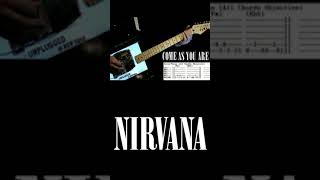 Nirvana Come As You Are Guitar Tab Cover [upl. by Eyssej]