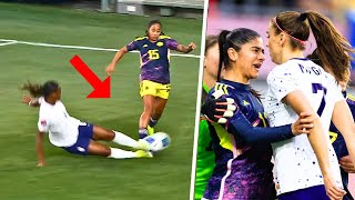 USWNT vs Colombia Got NAUGHTY [upl. by Amling]