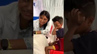 TOUCHING MOMENT  LITTLE BOY  FREE EYE CHECK UP CAMP  UDGAM FOUNDATION  GUWAHATI [upl. by Eiraminot28]