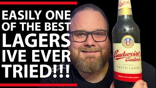 BUDWEISER BUDVAR 5�V Czech Lager Beer Review [upl. by Crowley233]