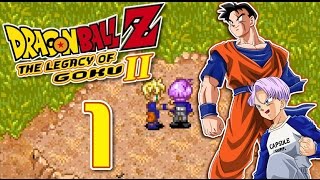 GOHAN HAS A BAD DAYS Dragon Ball Z Legacy of Goku 2 Gameplay PART 1 GBA [upl. by Kucik282]