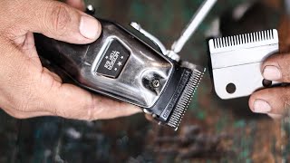 hair trimmer blade sharpening trimmer clipper sharpening easy method [upl. by Marelya]