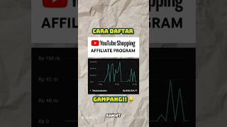 Cara daftar youtube affiliate program pake hp 2024 [upl. by Anirt]