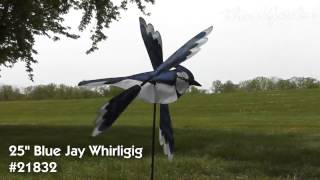 21832 25in Blue Jay Whirligig [upl. by Nyleve]