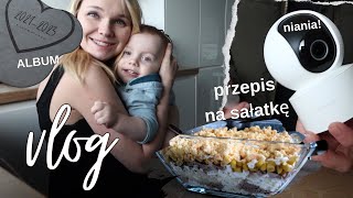 PRZEPIS Sałatka warstwowa z tuńczykiem 🥗 Leczę oko mlekiem 🍼 Piękny album 📸 vlog paauliciak [upl. by Yhtac]