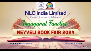 NLCIL  Inaugural Function of 23rd Neyveli Book Fair 2024 [upl. by Mossman]