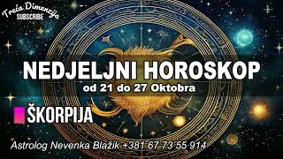 Nedeljni horoskop od 21 do 27 Oktobra [upl. by Hesketh]