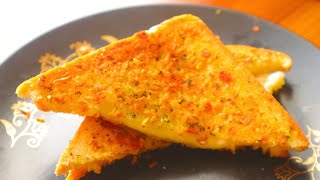 How To Make A Perfect Cheese Garlic Sandwich  Healthy Breakfast Recipe [upl. by Dearborn240]