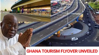 Prez Akuffo Addo Shows Class As Ghana’s Tourism Interchange Finally Commissioned 🇬🇭 [upl. by Onitnelav]