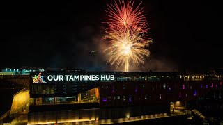 NDP 2023 Fireworks at Our Tampines Hub OTH [upl. by Steiner]