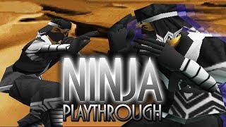 Ninja Playthrough Fighters Destiny Nintendo 64 N64 Longplay Full Arcade vs Com Mode [upl. by Garap75]