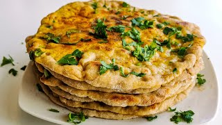 Wholemeal Flatbread Recipe  How to Make a Delicious Bread  Ekmek [upl. by Alanna697]