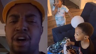 Lil Scrappy Shows How His Day Went Spending Quality Time With His Kids😂 [upl. by Ahsaeit]