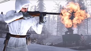 Talvisota  Winter War  KP31 Finnish Defense [upl. by Ytisahc973]