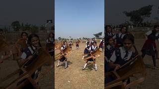 Chair Drill School Sports Day practice 🤩drill sports sportsday [upl. by Prent]