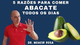 ABACATE 5 Razões Para Comer Todos os Dias  Dr Moacir Rosa [upl. by Ordway]