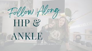 7Minute Chill Mobility Hips and Ankles follow along [upl. by Kerrill]