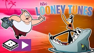 New Looney Tunes  How To Survive in an Uninhabited Desert Island  Boomerang UK [upl. by Dorehs]