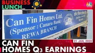 Can Fin Homes Surges Over 17 To Hit 52Week High On Strong Q3 Earnings  Business Lunch [upl. by Aletta]