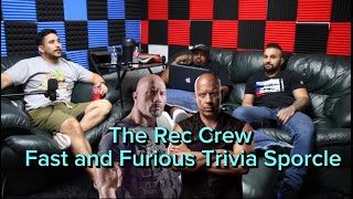 The Rec Crew  Fast and Furious Trivia Sporcle [upl. by Tihor770]