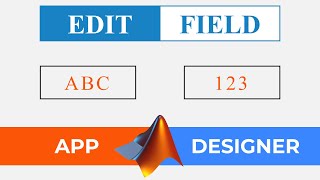 Edit Field  Matlab App Designer [upl. by Iaverne]