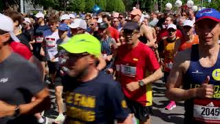 Stockholm Marathon 2023  Start [upl. by Ellennahc359]