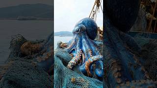 12m blue giant Octopus caught by Fishermen fishingdiscoveries giantoctopus oceanmysteries [upl. by Aramo]