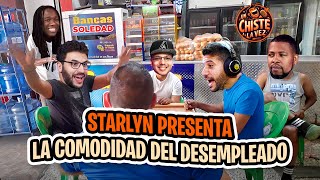 STARLYN PRESENTA LA COMODIDAD DEL DESEMPLEADO ESTA COMO LA MAMÁ DE YAILIN 😂 UN CHISTE A LA VEZ [upl. by Laeno]