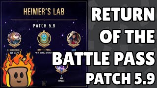 Return of The Battle Pass  Patch Notes 590 [upl. by Erehs]