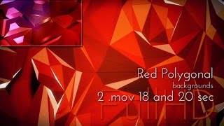 Red Polygon Background [upl. by Ethelinda]