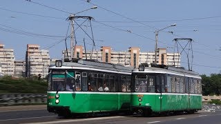 Tramvaiele GT 4 ale CTP Iași  partea I [upl. by Rma]