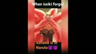 When issiki Understand kuramas real powerpls subscribe and likenaruto narutoandkurama [upl. by Ahsinroc463]