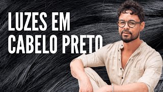 É possivel fazer luzes em cabelo preto [upl. by Nivek586]