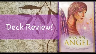 Deck Review  Ask an Angel oracle cards [upl. by Oretna]