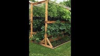 The Amazing Double Decker Rain Gutter Grow System Made In Canada [upl. by Seftton210]