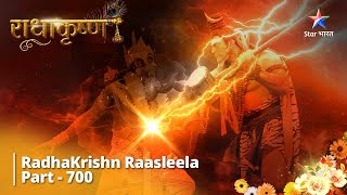 FULL VIDEO  RadhaKrishn Raasleela Part 700  MahaPralay Ka Maarg  राधाकृष्ण starbharat [upl. by Lashonda146]