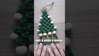 ÁRBOL NAVIDAD MACRAMÉ🎄navidaddiy decoracionnavideña navidad macramediy macrame macrametutorial [upl. by Riocard]