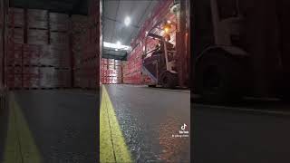 forklift drive in wearhouse fun [upl. by Nilesoy568]