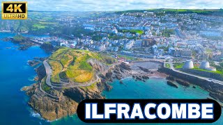 Ilfracombe Devon 4K Drone Footage [upl. by Hallie]