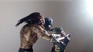 Assassin predator vs lost predator stop motion [upl. by Veejar]