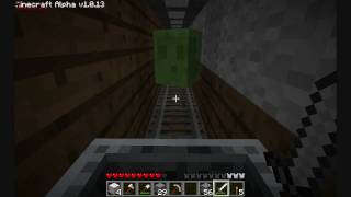 Slime Powered Minecarts Minecraft [upl. by Philippe]