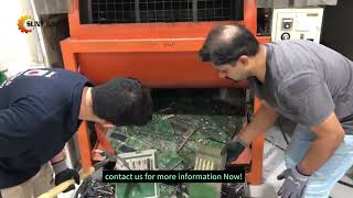 Ewaste PCB Dismantling System in Qatar [upl. by Lust]