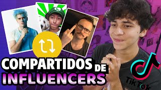 COMPARTIDOS DE FAMOSOS EN TIKTOK  Soy Huma [upl. by Hamilah500]