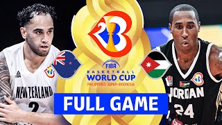 New Zealand v Jordan  Full Basketball Game  FIBA Basketball World Cup 2023 [upl. by Ainoval]