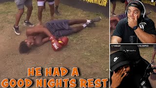 INTHECLUTCH REACTS TO 17 MINUTES OF PEOPLE GETTING SLUMPED [upl. by Weinrich494]