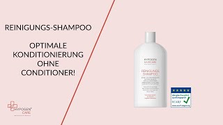 Konditioniertes Haar nach Anwendung ReinigungsShampoo  HYPOGEN CARE® [upl. by Delilah878]