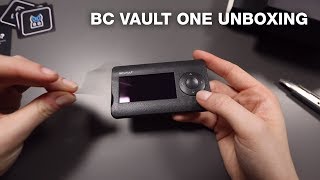 Unboxing of BC Vault One hardware crypto wallet [upl. by Gaye]