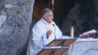 Messe de 10h à Lourdes du 25 novembre 2023 [upl. by Erde358]