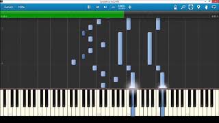 Piano Tutorial  Voletarium Countdown Europa Park [upl. by Nina670]