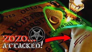 Ouija Board Challenge AT 3 AM ZOZO DEMON ATTACK GONE WRONG Not Clickbait [upl. by Shanta]